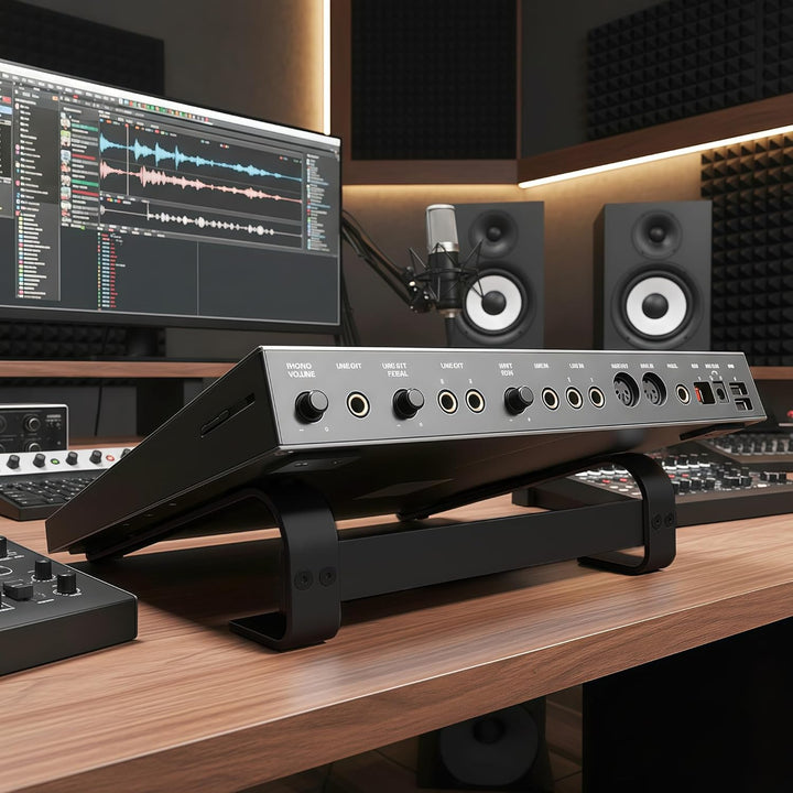 Aluminium-Drum-Controller-Ständer, tragbarer Kühlständer, kompatibel mit NI Maschine Plus MK3/Ableto