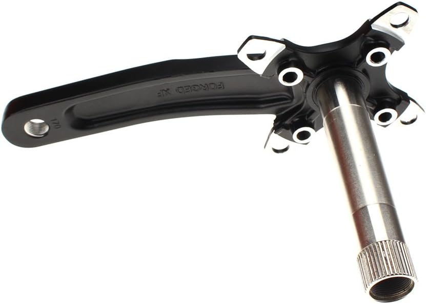CYSKY Fahrrad Kurbelarm Set 170mm 104 BCD mit Tretlager Kit und Kettenblattschrauben für MTB BMX Ren