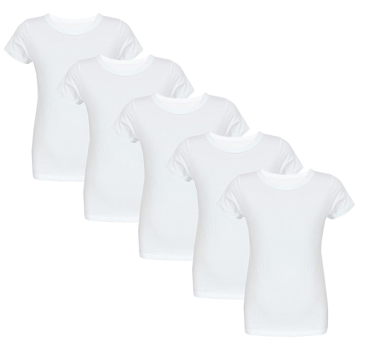 TupTam Unterhemden Jungen – 5er Pack Kurzarm Kinder Unterhemden, Baumwolle, Bequem & Atmungsaktiv 10