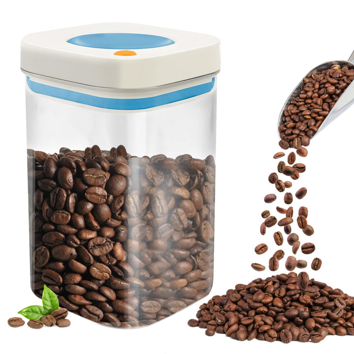 Coffee Canister Kaffeedosen Luftdicht Kaffeebohnen Aufbewahrung Vakuumdose Kaffee für Kaffeepulver,
