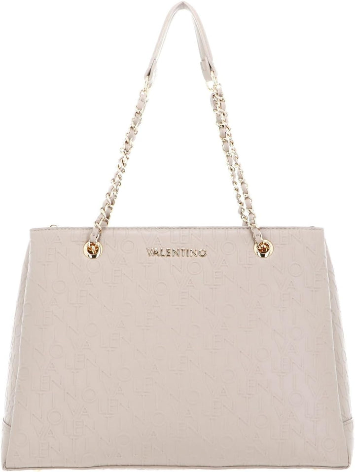 Valentino Damen Relax Einkaufstasche, Beige