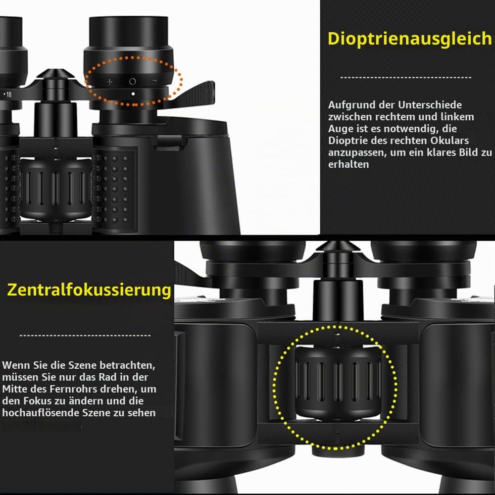 High Magnification HD Professional Zoom Fernglas 10-380X100 Teleskop High Power 10-30X Fernglas für