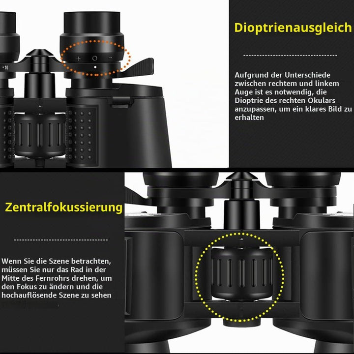 High Magnification HD Professional Zoom Fernglas 10-380X100 Teleskop High Power 10-30X Fernglas für