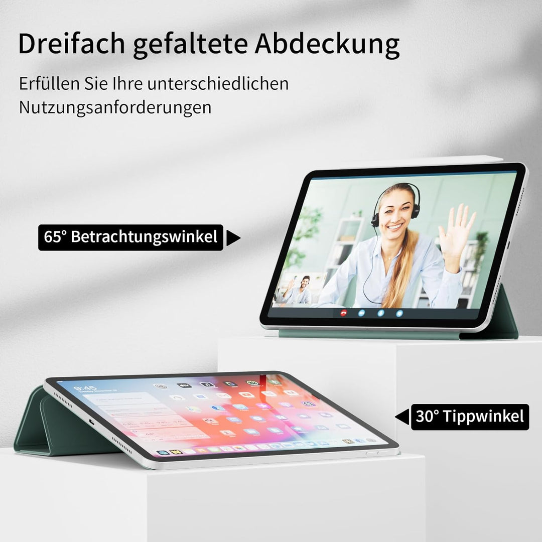 Hülle für iPad Air 11 Zoll M4 2026/M3 2025/M2 2024, für iPad Air 10,9 2022/2020 5./4. Generation, St