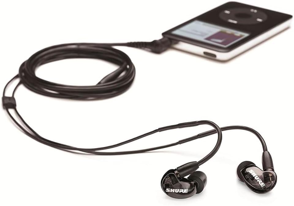 Shure SE215-K, In-ear Kopfhörer/Ohrhörer, schwarz, Premium, Sound Isolating, Geräuschunterdrückung,