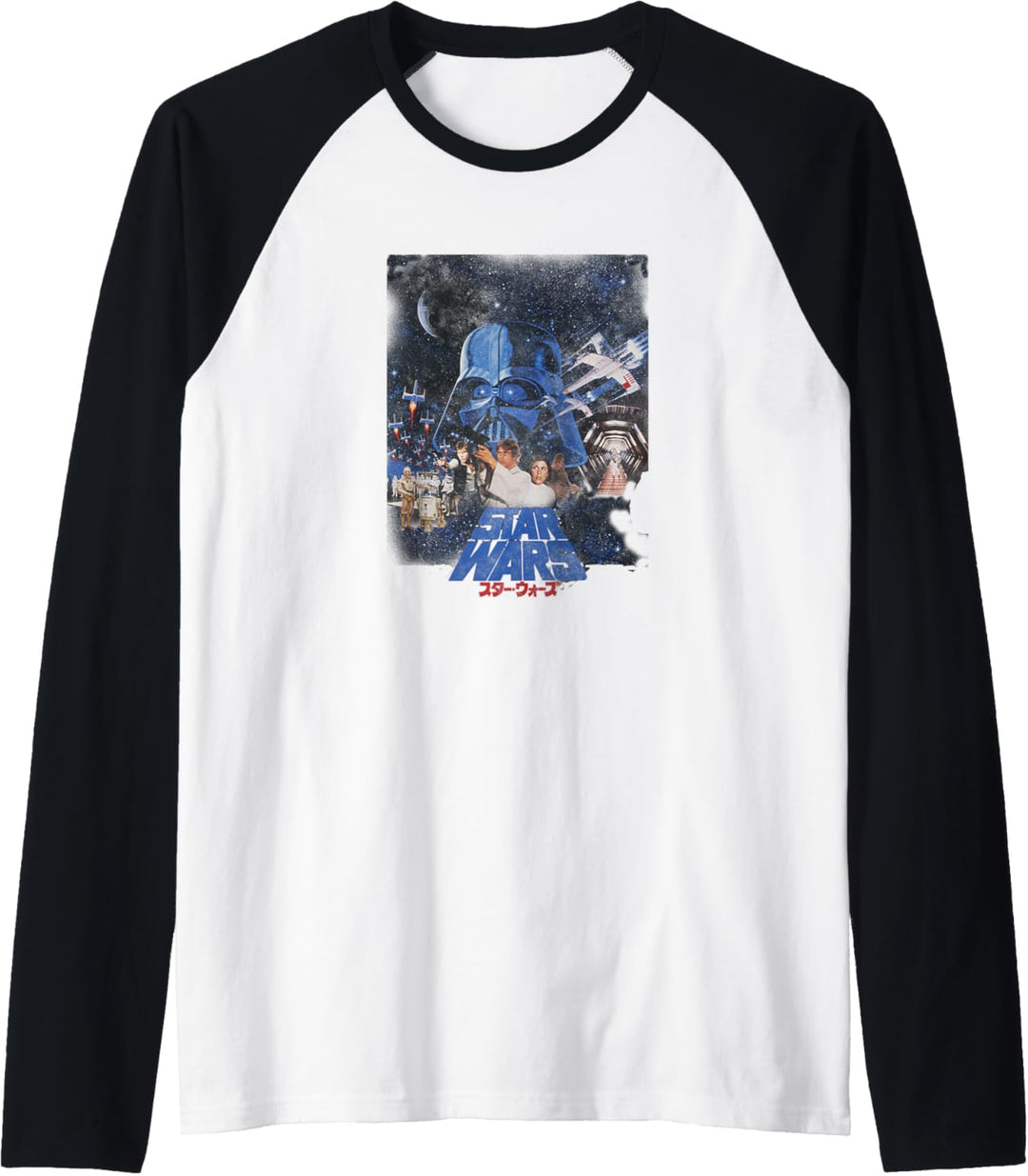 Star Wars Retro Classic Star Wars Poster Raglan