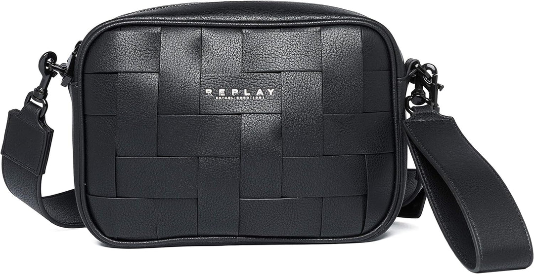Replay Damen Fw3104 Umhängetasche 098 Black, 098 Black