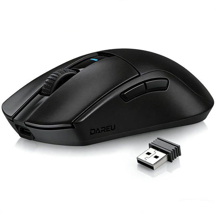 DAREU A950GM 60g Ultralight Gaming Mouse, PixArt PAW3395 Gaming Sensor, 100 Millionen HUANO Gaming M