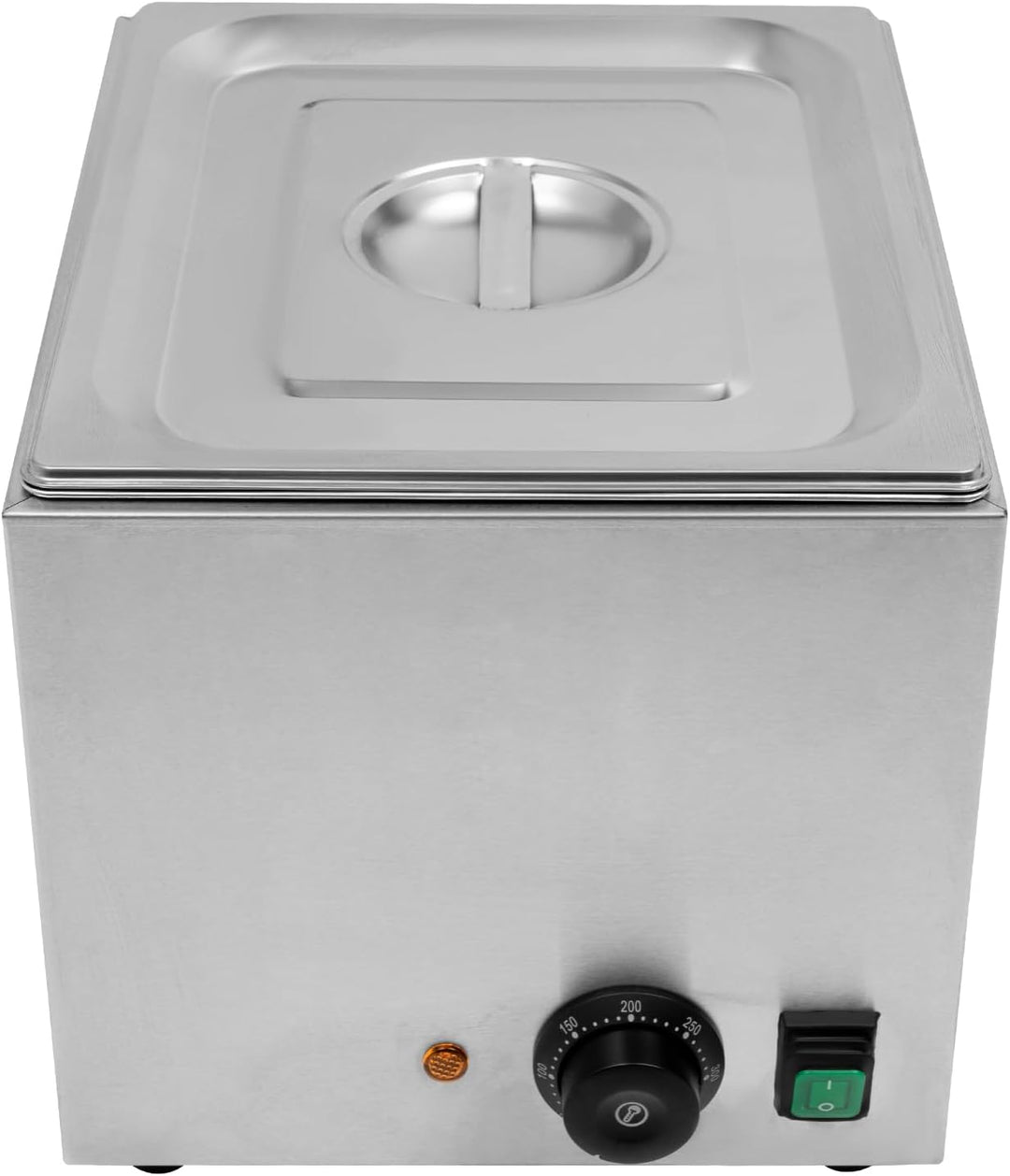 Würstchenwärmer, 10L Edelstahl Bockwurstwärmer, 122-572℉Präzise Temperaturregelung, 220V, 1300W, 39