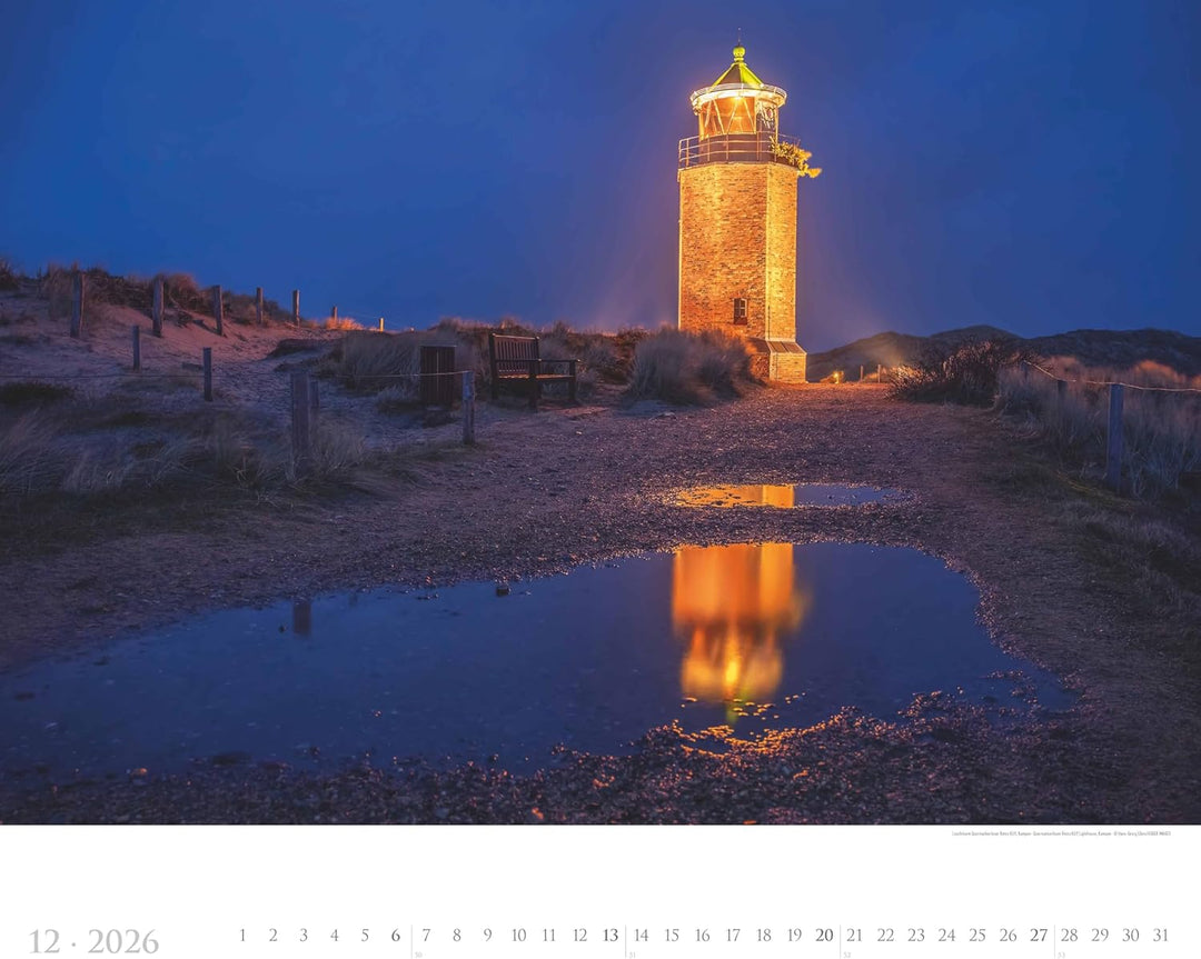 Alpha Edition - Sylt 2026 – XXL Bildkalender 60×50 cm, Panorama-Wandkalender im Querformat, Landscha