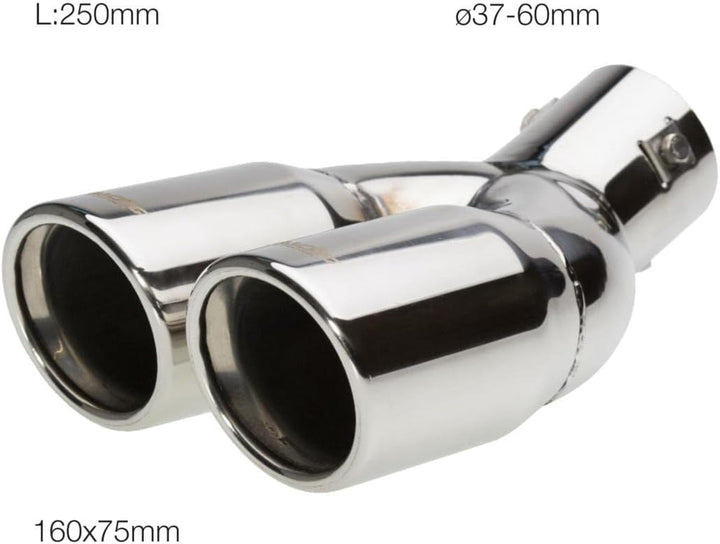 Simoni Racing TRX/14 Auspuff Universal, Inox
