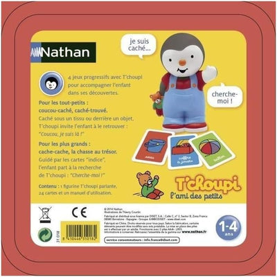 Nathan - Cache Cache Tchoupi - Elektronisches Spiel mit sprechender Figur - Lehrreich und Weiterentw