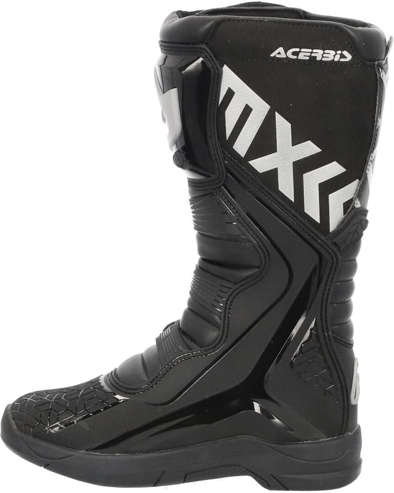 Acerbis Herren X-Team Stiefel 40 EU Schwarz, 40 EU Schwarz