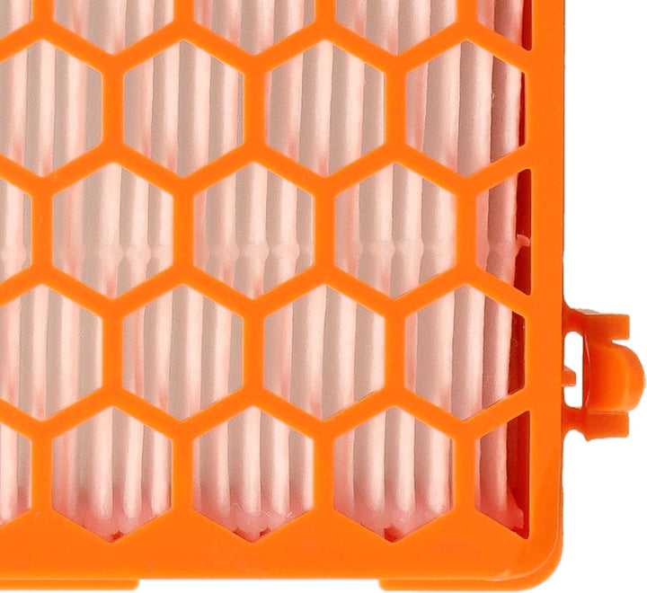 vhbw 2x Staubsaugerfilter Ersatz für Thomas 787251 für Staubsauger | HEPA-Filter Orange Weiss