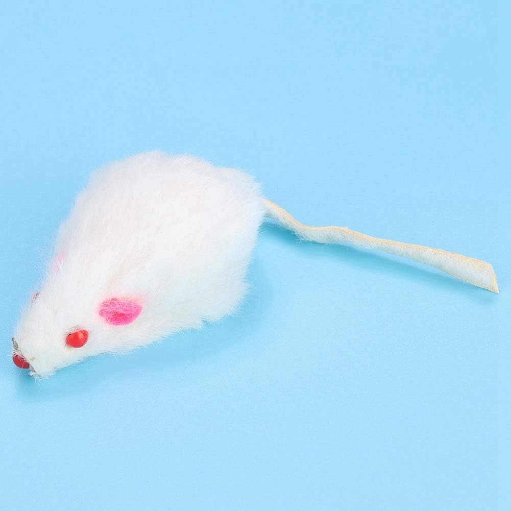Katzenspielzeug gefälschte Maus, Katzenspielzeug Eingebauter Sound Plüsch gefälschte Mäuse, kleine P