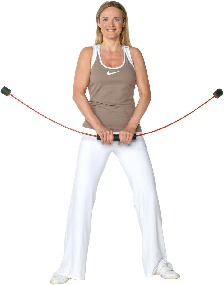 FLEXI-BAR INTENSIV, hochbelastbarer Schwingstab von Flexi-Sports mit Einführungs-DVD und Trainingspl