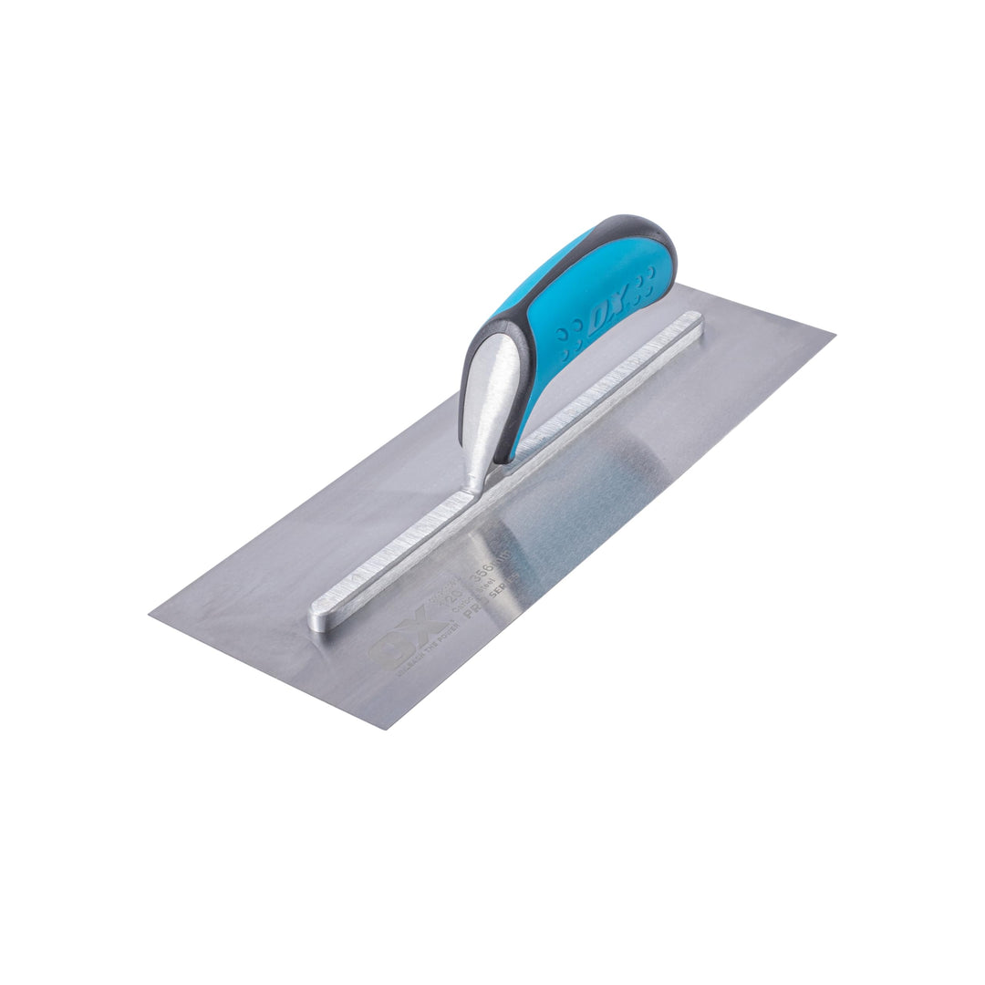 OX Pro Carbon Steel Plasterers Trowel - 120 X 356mm 120 x 356 mm, 120 x 356 mm