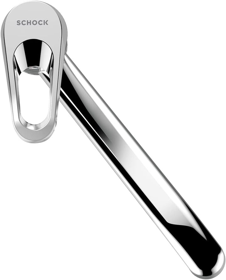 SCHOCK® Küchenarmatur COSMO Chrom I Hochdruck Einhebelmischer mit Festauslauf I 360° schwenkbar I Ze