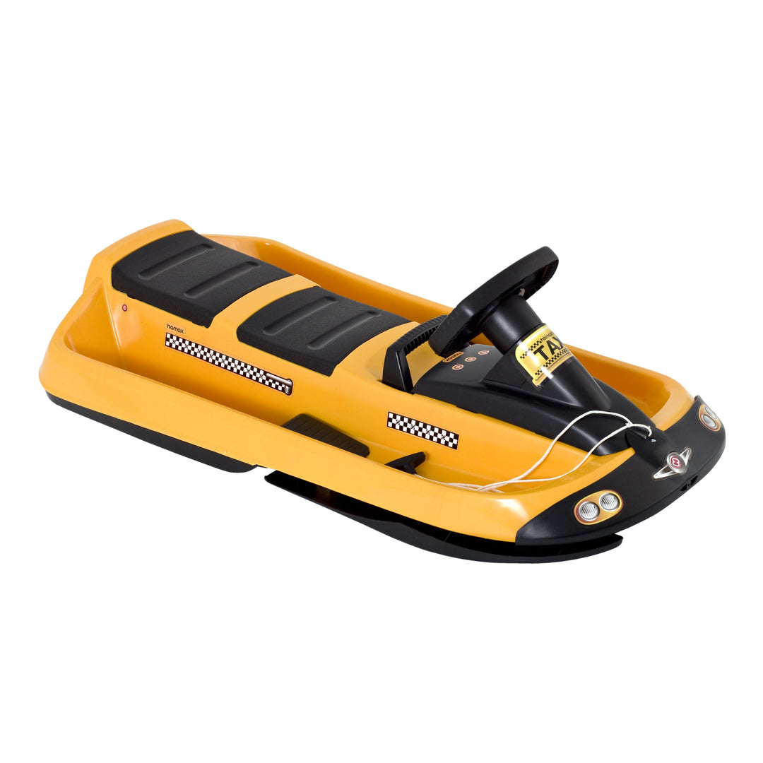 Hamax Kinder Schlitten SNO Taxi, gelb/schwarz,