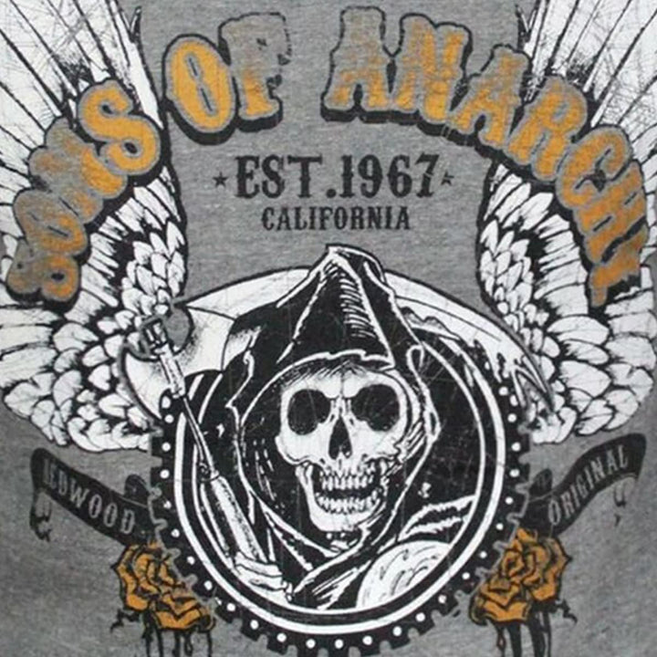 Sons of Anarchy Winged Reaper Men's Sweater