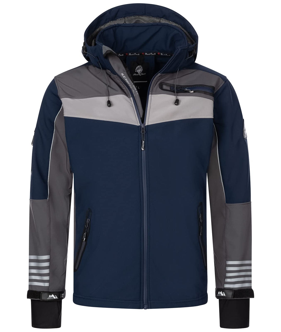 Rock Creek Herren Softshell Jacke Outdoor H-288 S Navy, S Navy