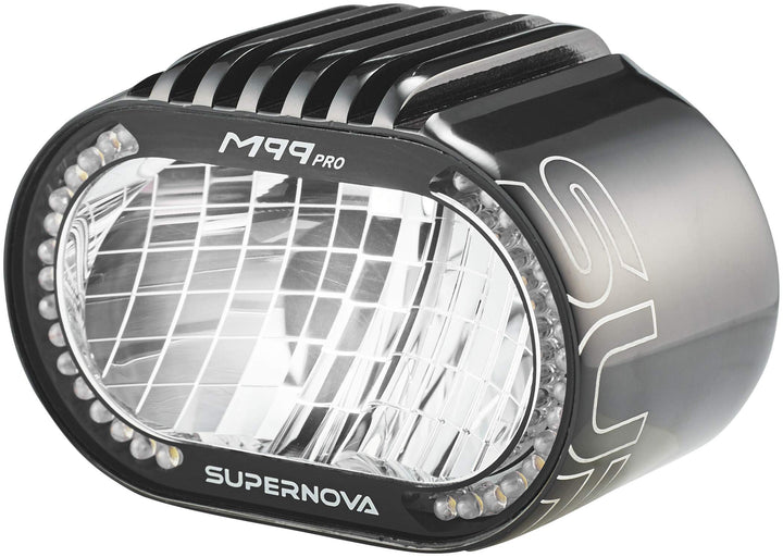 SUPERNOVA Unisex – Erwachsene M99 Pro Fahrradlicht, schwarz, 1100-1600 Lumen Single, Single