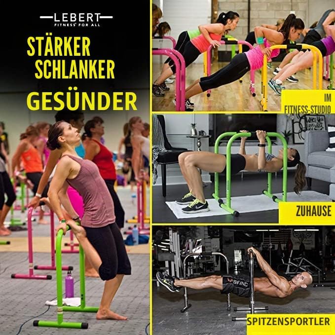 Lebert Fitness Equalizer mit Resistance Band Red - L, Red - L