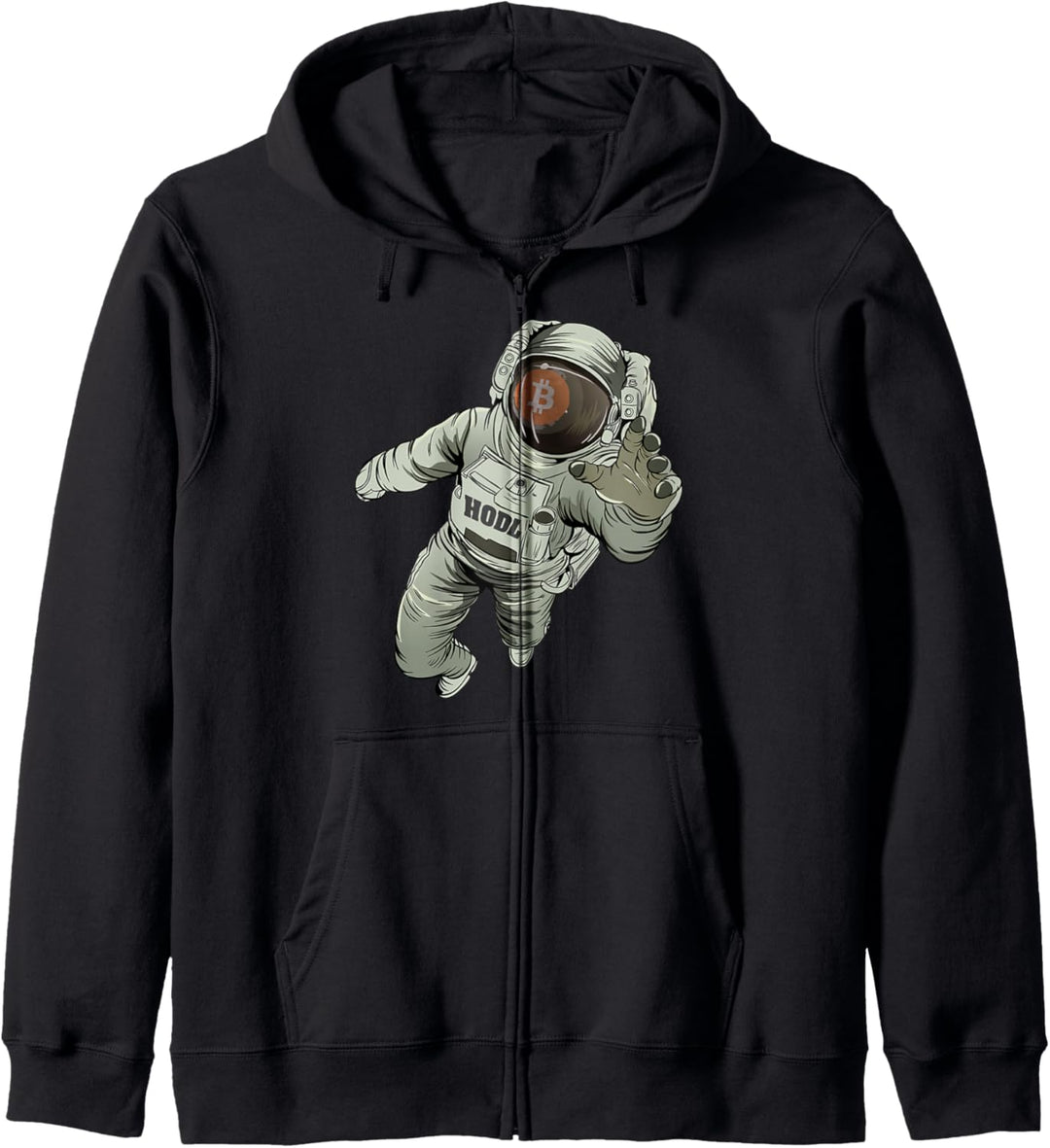 BTC-Logo-Bitmünze Kapuzenjacke