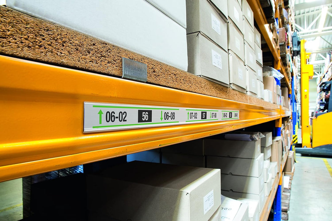 Durable Scannerschienen Scanfix inkl. Etiketten, 1000 x 40 mm, transparent, 25 Stück, 803919, 1000 x