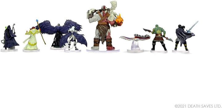 WizKids/NECA 72423 Death Saves: War of Dragons Box Set 2 Ghost Zubehör, Mehrfarbig, S
