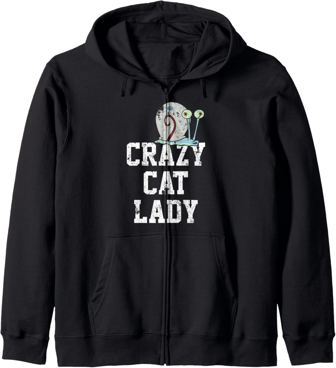 SpongeBob SquarePants Gary Crazy Cat Lady Kapuzenjacke