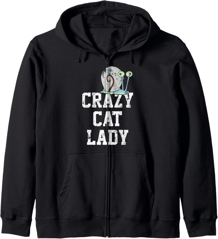 SpongeBob SquarePants Gary Crazy Cat Lady Kapuzenjacke