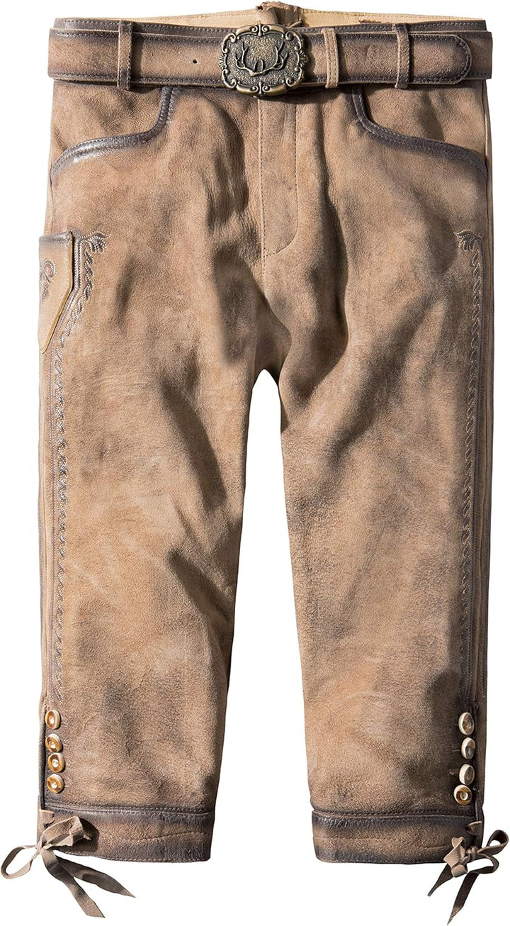 Stockerpoint Siggi2 Herren Trachtenlederhose 46 Rauch Geäscht, 46 Rauch Geäscht