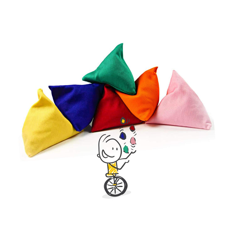 Juggle Dream 5 x Tri-it Juggling Bean Bags by pack de 1, pack de 1