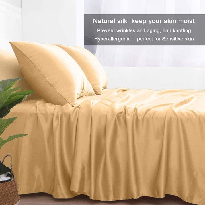 Seidenkissenbezug Jaciu Silk Pillowcase 21 Momme beidseitiger Seidenkissenbezug Kissenbezug Versteck