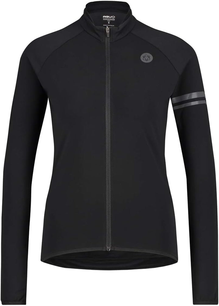 AGU Unisex Maglia Thermo Sport Donna Nero - Maniche Lunghe Maglia Thermo Sport Donna Nero - Maniche