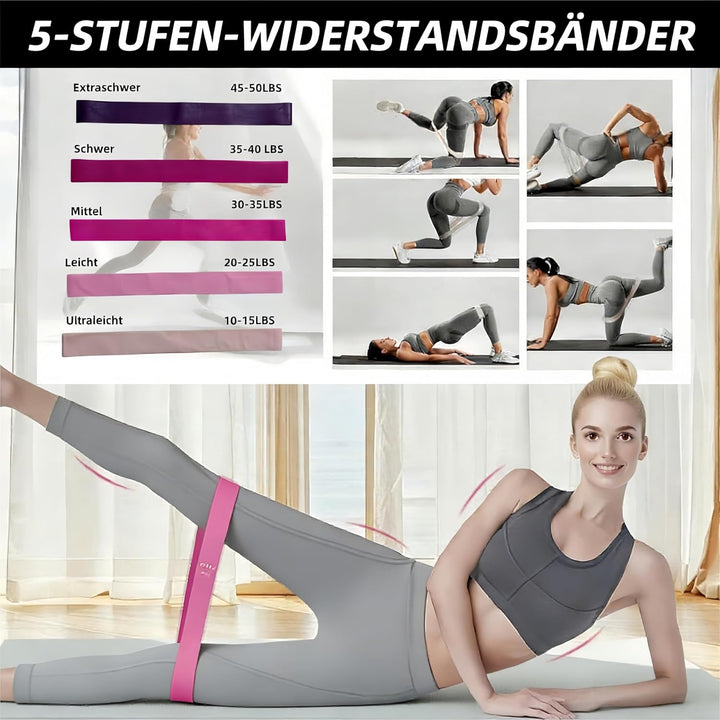 Generisch Essential Pilates Workout Kit für Frauen - Enthält Pilates Ring, 25cm Yoga Ball, Booty Ban