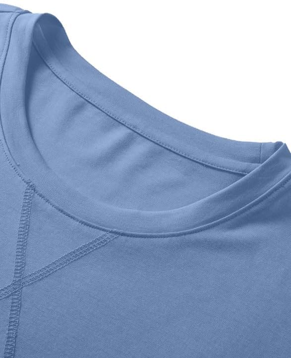JMIERR 3 Pack T Shirt Herren Sommer Basic Einfarbig T-Shirt Baumwolle Slim Fit Hemd Kurzarm Sportwea