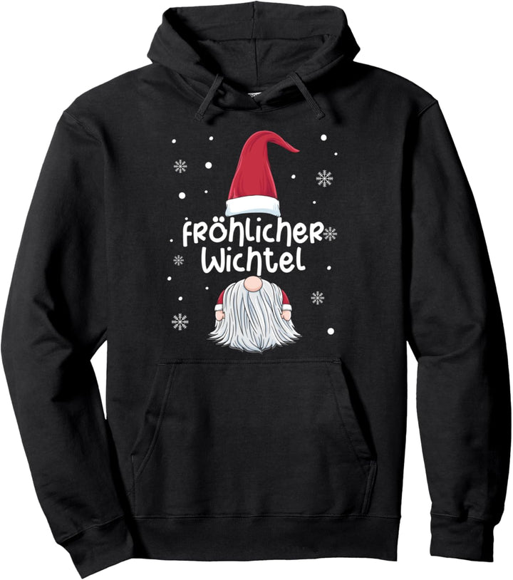Fröhlicher Wichtel Partnerlook Familien Outfit Weihnachten Pullover Hoodie
