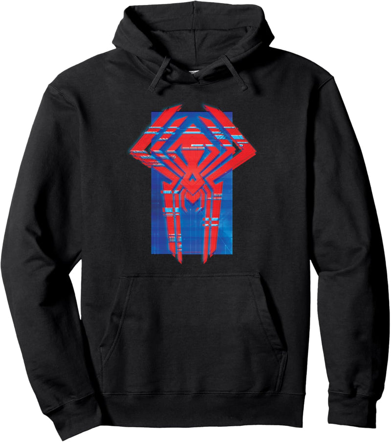 Marvel Spider-Man: Across the Spider-Verse 2099 Symbol Icon Pullover Hoodie