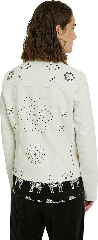 Desigual Damen Chaq_chalcot Crescent Jacket 44 Weiss, 44 Weiss