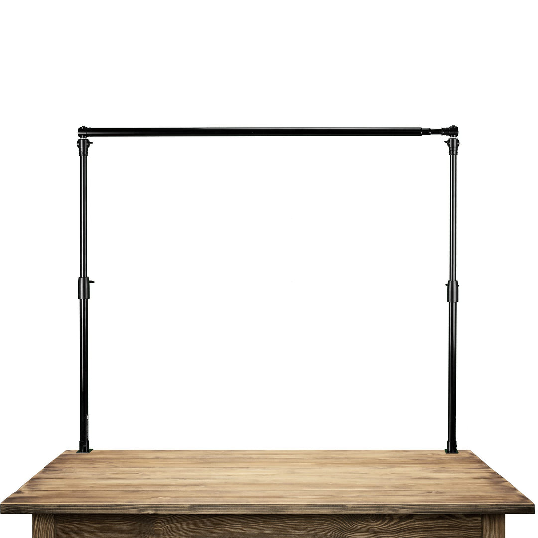 Bresser Tabletop Hintergrundsystem 60 x 300 cm zum Klemmen, platzsparend für Fotohintergrund Systeme