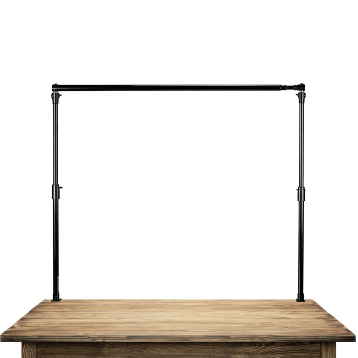 Bresser Tabletop Hintergrundsystem 60 x 300 cm zum Klemmen, platzsparend für Fotohintergrund Systeme