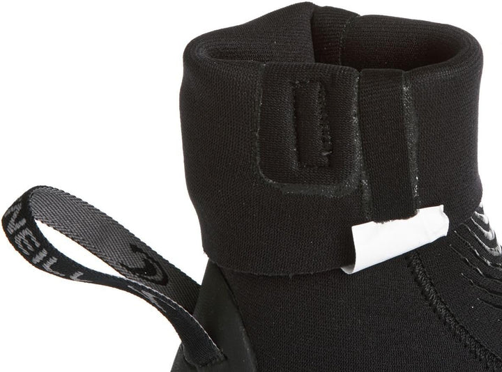 O';Neill Heat 3mm Neoprenanzug-Stiefelette Stiefelette Schwarz - Unisex - Anti-Flush-Schienbeinrieme