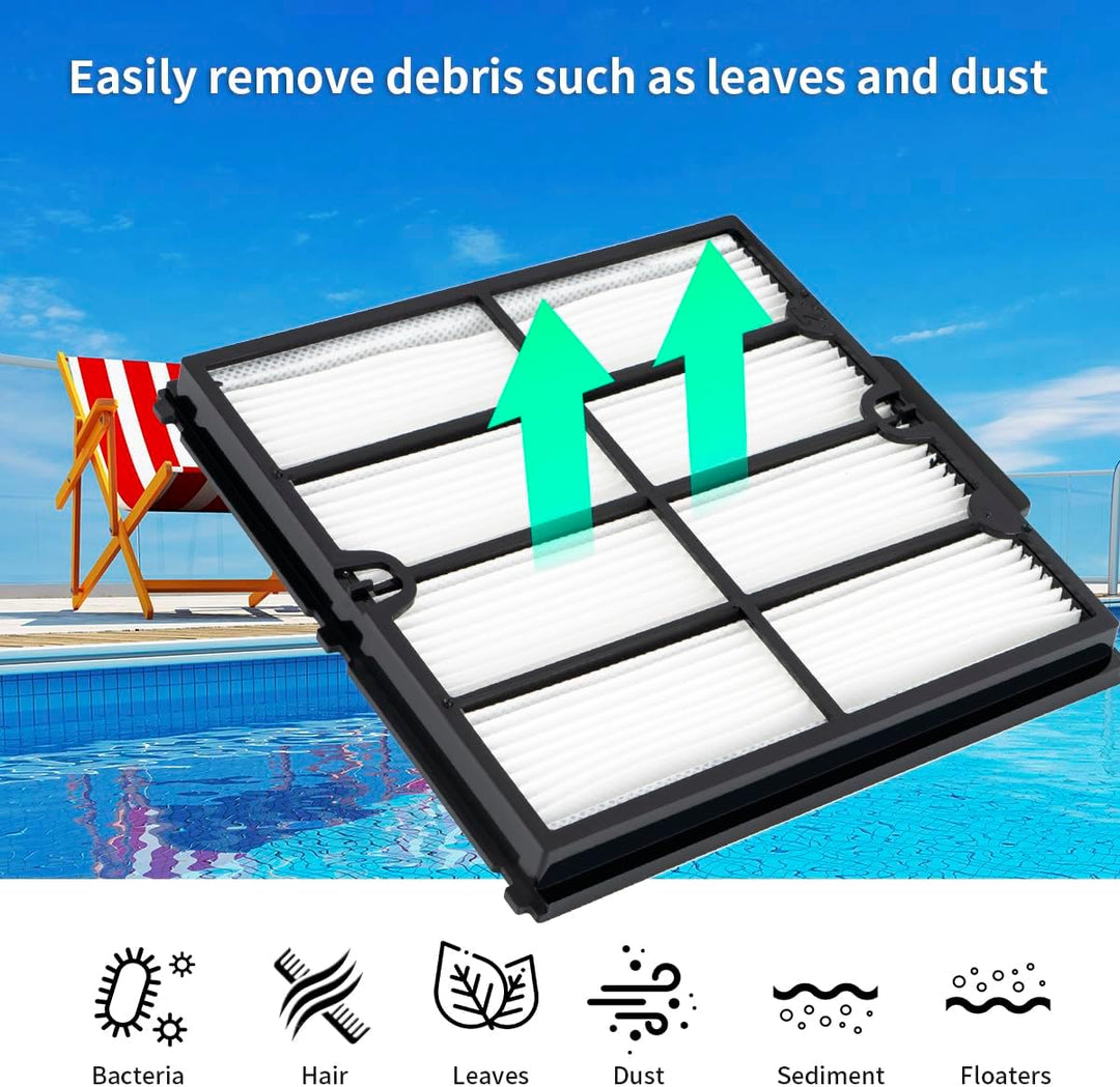 YanBan Filter für Poolroboter, kompatibel mit Dolphin S200 den Modellen, Proteus DX4, Active 20, Act
