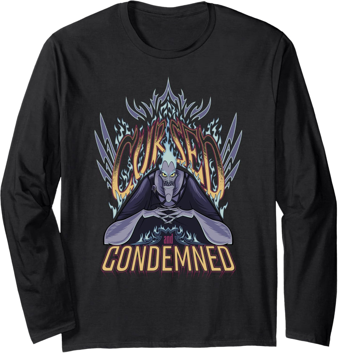 Disney Villains Hades Cursed And Condemned Langarmshirt