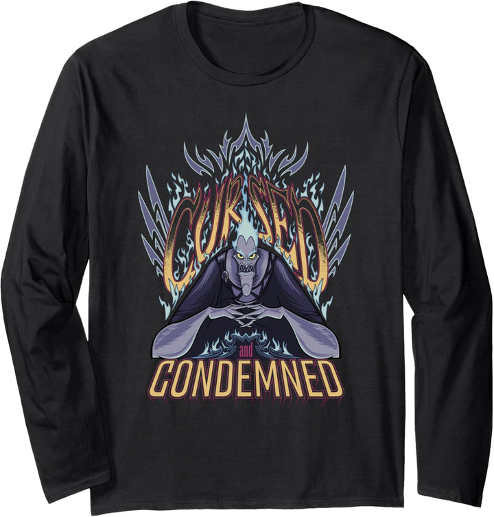 Disney Villains Hades Cursed And Condemned Langarmshirt