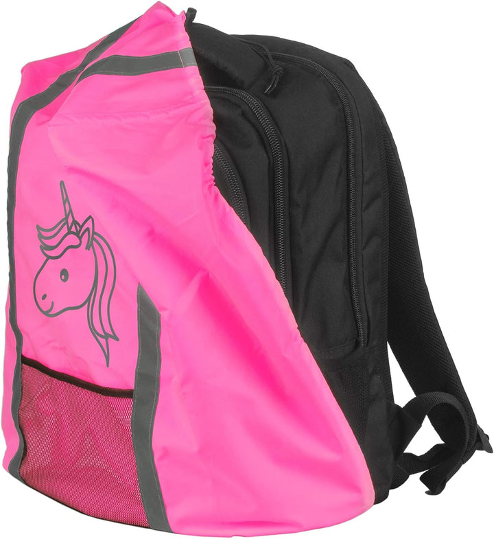 EAZY CASE Rucksack Schulranzen Regenschutz, Schutzhülle mit Reflektorstreifen, Regenüberzug, Regensc