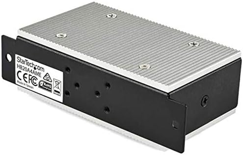 StarTech.com USB 2.0 Hub (4-Port Industrial USB 2.0 Hub mit ESD-Schutz, 350W Überspannungsschutz , W