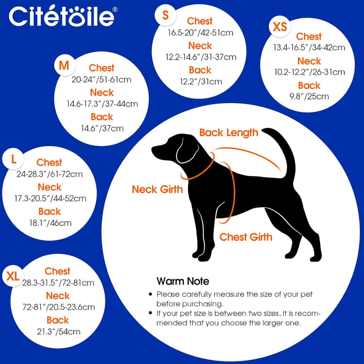 Wintermantel Hundemantel, Warme Winterjacken mit Fleece für Hunde,Hundejacke Hundekleidung Hundepull